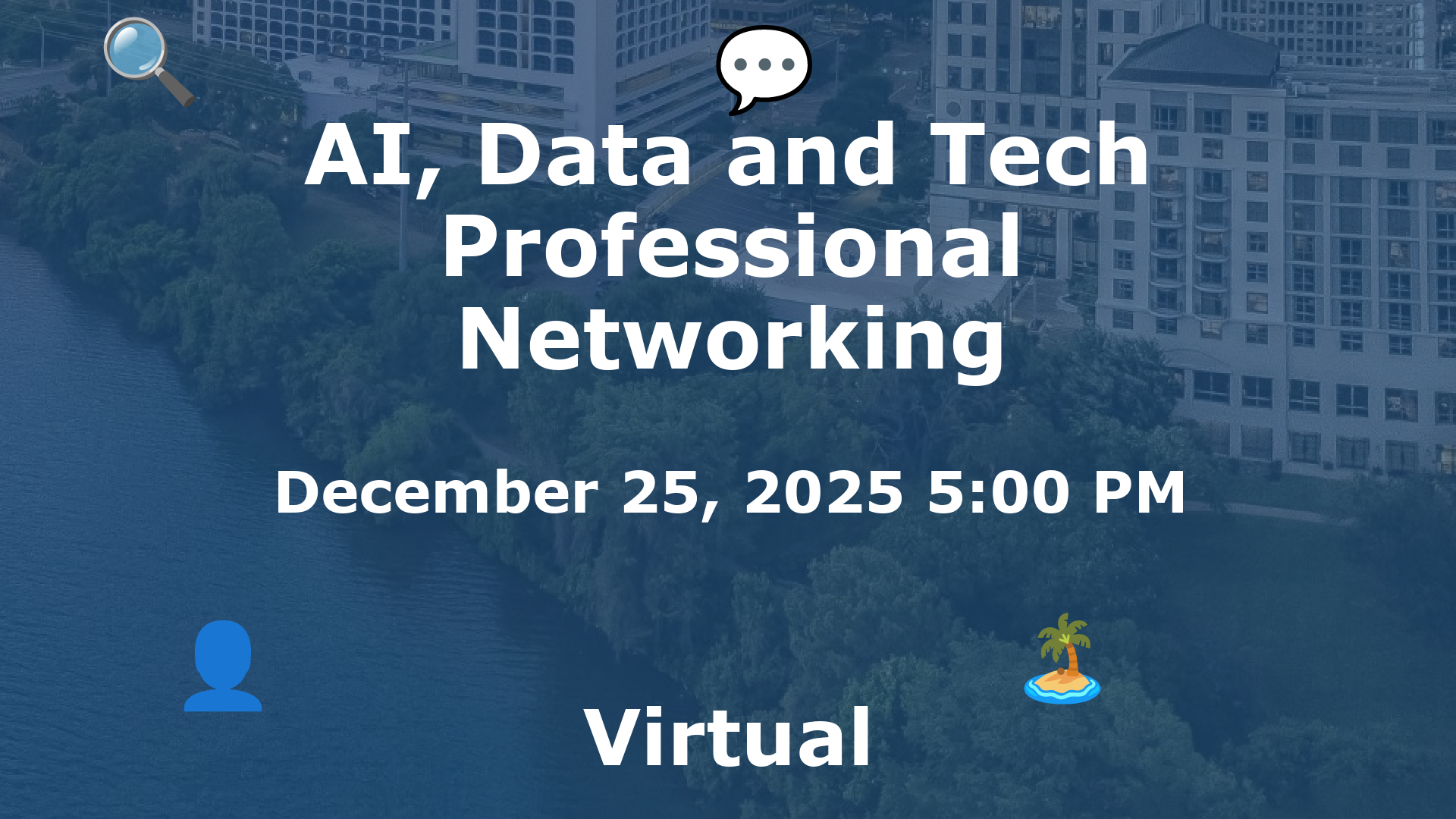 AI, Data and Tech Professional Networking event image